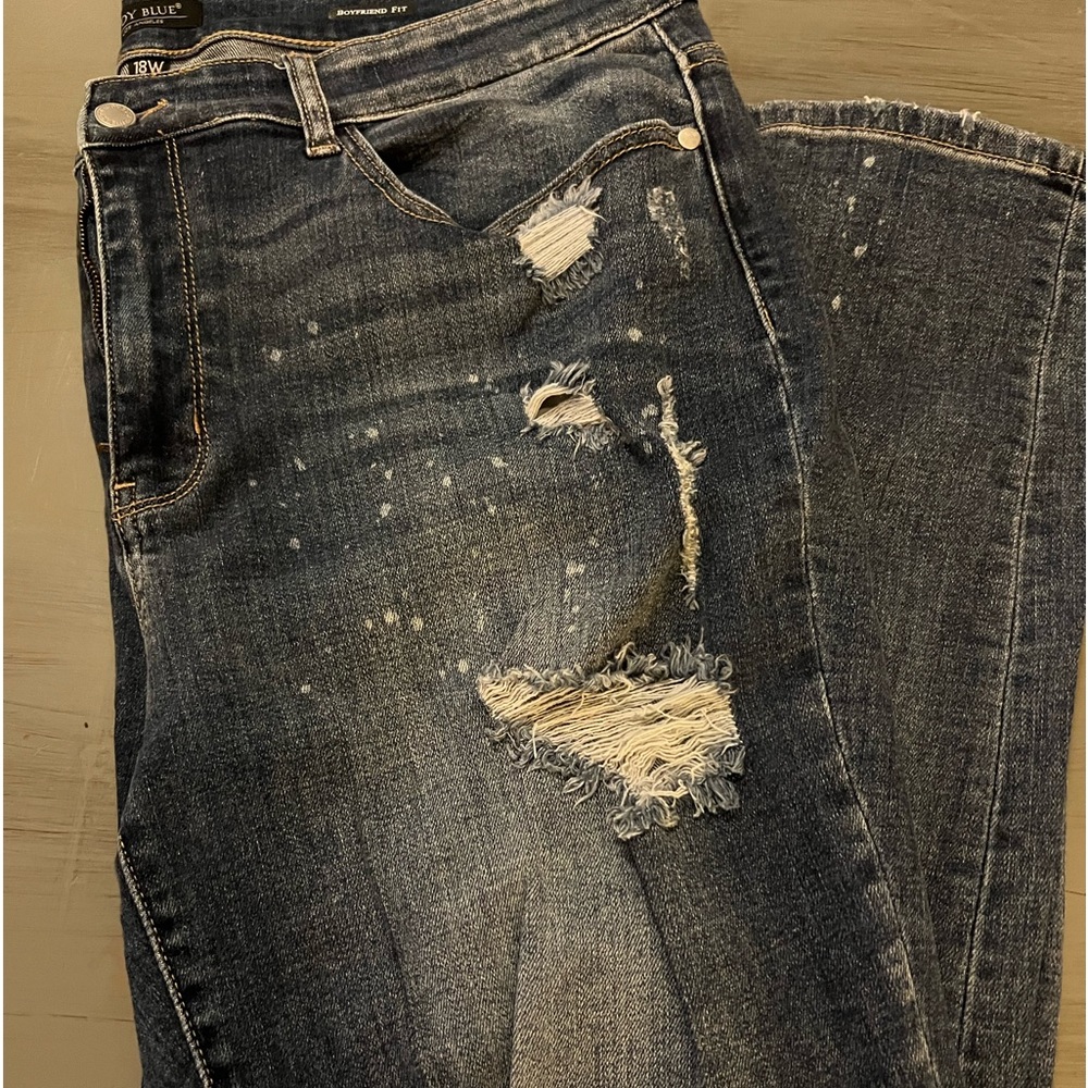 Excellent condition, Judy blue jeans, boyfriend fit